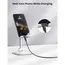 მობილურის დამჭერი UGREEN LP287 (80192) Adjustable Desk Phone Holder, White , 4 image - Primestore.ge