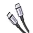 USB კაბელი UGREEN US316 (70427) USB Type-C to Type-C 100W PD Fast Charging Cable, 1m, Black  - Primestore.ge