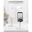 მობილურის დამჭერი UGREEN LP287 (80192) Adjustable Desk Phone Holder, White , 2 image - Primestore.ge