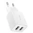ადაპტერი Baseus Compact Charger 2U 10.5W EU CCXJ010202 , 2 image - Primestore.ge
