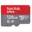 მეხსიერების ბარათი SanDisk 128GB Ultra MicroSD/HC UHS-I Card 140MB/S Class 10 SDSQUAB-128G-GN6MN  - Primestore.ge