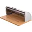 პურის შესანახი Ardesto Bread bin Gemini 39*28.5*15 cm, stainless steel/plastic/bamboo , 2 image - Primestore.ge