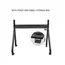 ტელევიზორის საკიდი Allscreen Universal LCD LED TV Bracket R12, With Roller, Size 55”-120”, Black , 4 image - Primestore.ge
