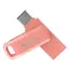 USB ფლეშ მეხსიერება SanDisk Ultra Dual Drive Go 2-in-1 USB Type-A & Type-C 64GB - Peach Amber  - Primestore.ge