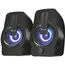 დინამიკი TRUST Gemi RGB 2.0 Speaker Set - black  - Primestore.ge