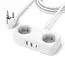 დენის გამანაწილებელი UGREEN CD280 (50683), 30W, 2 Socket, USB-A, USB-C, 1.8m, White  - Primestore.ge