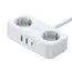 დენის გამანაწილებელი UGREEN CD280 (50683), 30W, 2 Socket, USB-A, USB-C, 1.8m, White , 2 image - Primestore.ge