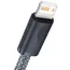 კაბელი Baseus Dynamic Series Fast Charging USB Data Cable Lightning 2.4A 2M CALD000516 , 2 image - Primestore.ge
