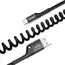 კაბელი Baseus Fish-Eye Spring USB Data Cable Type-C 2A 1M CATSR-01 , 5 image - Primestore.ge