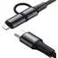 კაბელი Baseus Twins 2 in 1 Cable Type-C to Type-C 60W 1m CATLYW-01 , 3 image - Primestore.ge