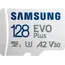 მეხსიერების ბარათი Samsung EVO Plus A2 V30 microSDXC UHS-I 128GB сlass10  - Primestore.ge