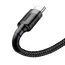კაბელი Baseus Kevlar Cable USB For Type-C 3A 1M CATKLF-BG1 , 2 image - Primestore.ge