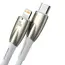 კაბელი Baseus Glimmer Series Fast Charging Data Cable Type-C To Lightning 20W 1M CADH000002 , 2 image - Primestore.ge