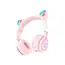 ყურსასმენი Hoco W39 Cat ear kids BT headphones Pink  - Primestore.ge