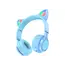 ყურსასმენი Hoco W39 Cat ear kids BT headphones Blue  - Primestore.ge
