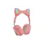ყურსასმენი Hoco ESD13 Skill cat ear BT headphones - Pink  - Primestore.ge