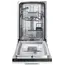 ჩასაშენებელი ჭურჭლის სარეცხი მანქანა SAMSUNG - DW50R4070BB/WT , 2 image - Primestore.ge