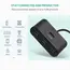 USB ჰაბი UGREEN CR113 (20291) NEW USB 3.0 4 Ports Hub with 2.0 OTG Black 1M - Primestore.ge