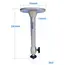 Projector hanger Allscreen CS-302B, Ceiling Mount For Projector, 180mm, Silver, 2 image