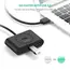 USB ჰაბი UGREEN CR113 (20291) NEW USB 3.0 4 Ports Hub with 2.0 OTG Black 1M - Primestore.ge