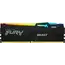 ოპერატიული მეხსიერება Kingston Fury Beast RGB 16GB DDR5 5200MT/s CL40 DIMM Desktop Memory (KF552C40BBA-16)  - Primestore.ge