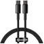 კაბელი Baseus Tungsten Gold Fast Charging Data Cable Type-C to Type-C 100W 2m CATWJ-A01  - Primestore.ge