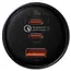 Car charger Baseus Qualcomm Quick Charge 5 Technology Multi-Port Fast Car Charger With Cable TZCCZM-0G, 4 image