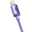 კაბელი Baseus Crystal Shine Series Fast Charging Data Cable Type-C to IP 20W 1.2m CAJY000205 , 3 image - Primestore.ge