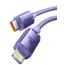 კაბელი Baseus Crystal Shine Series Fast Charging Data Cable Type-C to IP 20W 1.2m CAJY000205 , 2 image - Primestore.ge