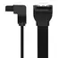 SATA cable US217 (30797) SATA 3.0 Data Cable 90° Elbow Black 0.5M, 3 image