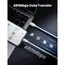 Mobile USB charger UGREEN 60749 USB-C to Lightning M/M Cable Rubber Shell 2m (White), 3 image
