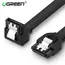 SATA cable US217 (30797) SATA 3.0 Data Cable 90° Elbow Black 0.5M