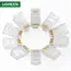 ქსელის კაბელის კონექტორი UGREEN NW110 (20329) RJ45 Network Connector for UTP Cat 5, Cat 5e 10pcs  - Primestore.ge