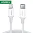 Mobile USB charger UGREEN 60749 USB-C to Lightning M/M Cable Rubber Shell 2m (White)