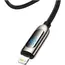 კაბელი Baseus Display Fast Charging Data Cable Type-C to Lightning 20W 2m CATLSK-A01 , 3 image - Primestore.ge