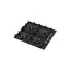 ქურის ზედაპირი Millen 6Y4G Moon Serie Black Glass , 2 image - Primestore.ge