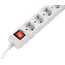 დენის დამაგრძელებელი 2E Power strip 5XSchuko with switch, 3G*1.5мм, 1.5m, white , 4 image - Primestore.ge