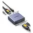 Audio Splitter UGREEN CM531 (60649), HDMI Audio Splitter with OPTICAL + 3.5mm Ports, Gray