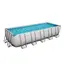 კარკასული აუზი Bestway Power Steel 640 x 274 x 132 cm removable pool  - Primestore.ge