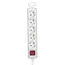 დენის დამაგრძელებელი 2E Power strip 5XSchuko with switch, 3G*1.5мм, 1.5m, white , 2 image - Primestore.ge
