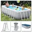 კარკასული აუზი INTEX Prism" pool kit L488 x W244cm , 2 image - Primestore.ge