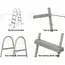 Pool Ladder Bestway Above Ground Pool Ladder With Removable Steps 42 Inch 58335, 2 image