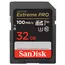 მეხსიერების ბარათი SanDisk 32GB Extreme Pro SD/XC UHS-I Card 100MB/S V30/4K Class 10 SDSDXXO-032G-GN4IN  - Primestore.ge