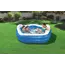 Inflatable pool Bestway Pentagon Vinyl Family Fun Pool 2.13mx2.06mx69cm 54153, 2 image