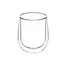 ჭიქა ARDESTO Double wall borosilicate glass mug set 360 ml 2 pcs  - Primestore.ge