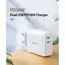 დამტენი UGREEN CD199 (70264), 36W, USB-C, White , 2 image - Primestore.ge
