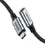 USB ადაპტერი UGREEN US372 (30205), Type-C To Type-C, 1m, Gray  - Primestore.ge