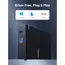 Hard disk case UGREEN CM472 (30729), 3.5'', Hard Disk Drive Case, Black, 2 image
