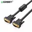 VGA კაბელი UGREEN VG101 (11634) VGA Male to Male Cable 15m (Black)  - Primestore.ge