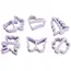 გამოსაცხობი ფორმა ARDESTO Elegance Biscuit Moulds 6 pcs, lilac  - Primestore.ge